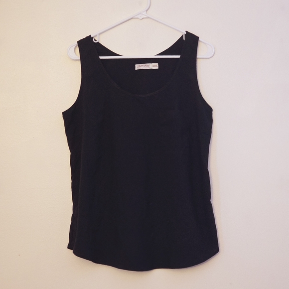 Faded Glory Tops - Faded Glory Women's Large Black Sleeveless Top